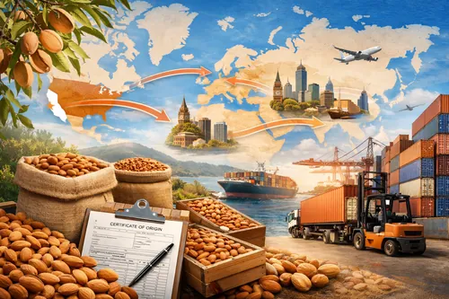 Almond Trade Lanes and Export Markets: How California Supply Moves - Global Almond & Walnut Market — Atlas Global Trading Co.